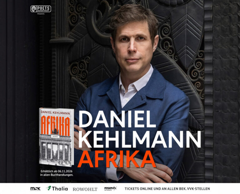 Daniel Kehlmann | AFRIKA - Buchpräsentation | Theaterhaus