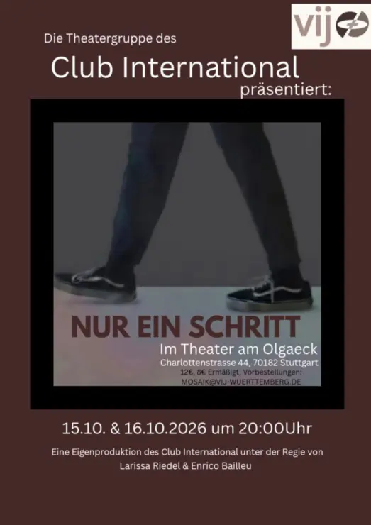 Nur ein Schritt