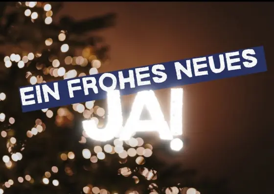 Ein frohes neues Ja!