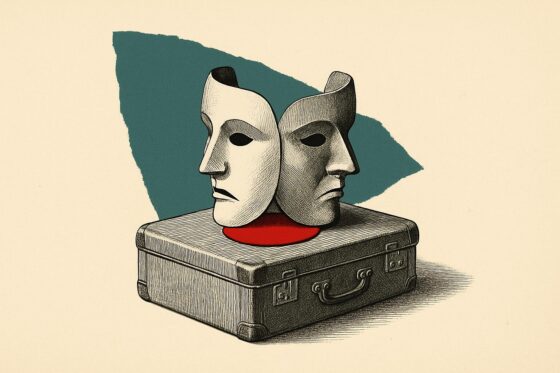 Flüchtlingsgespräche – Bertolt Brecht – Illustration